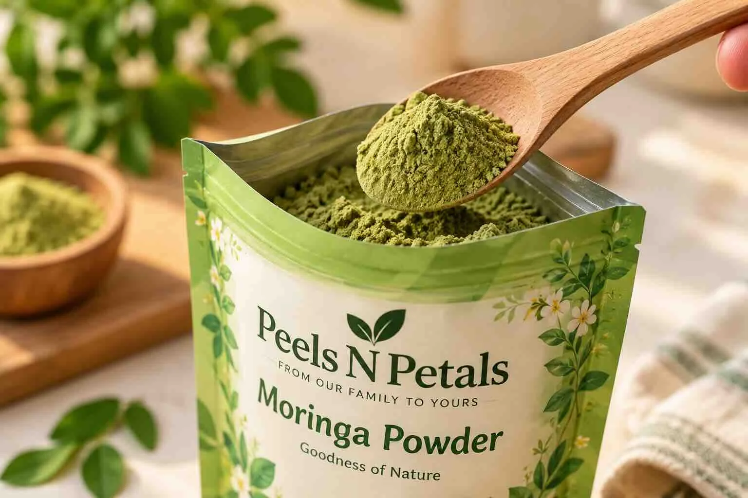 Dry spoon used for powders