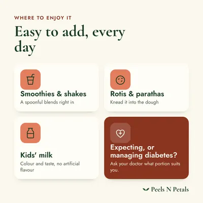 Where to enjoy it: smoothies, shakes, kids' milk and cooking