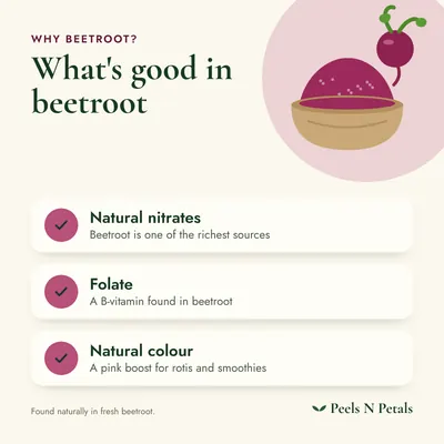 What's good in beetroot: the nutrients found naturally in the fresh fruit