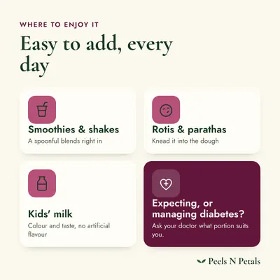 Where to enjoy it: smoothies, shakes, kids' milk and cooking